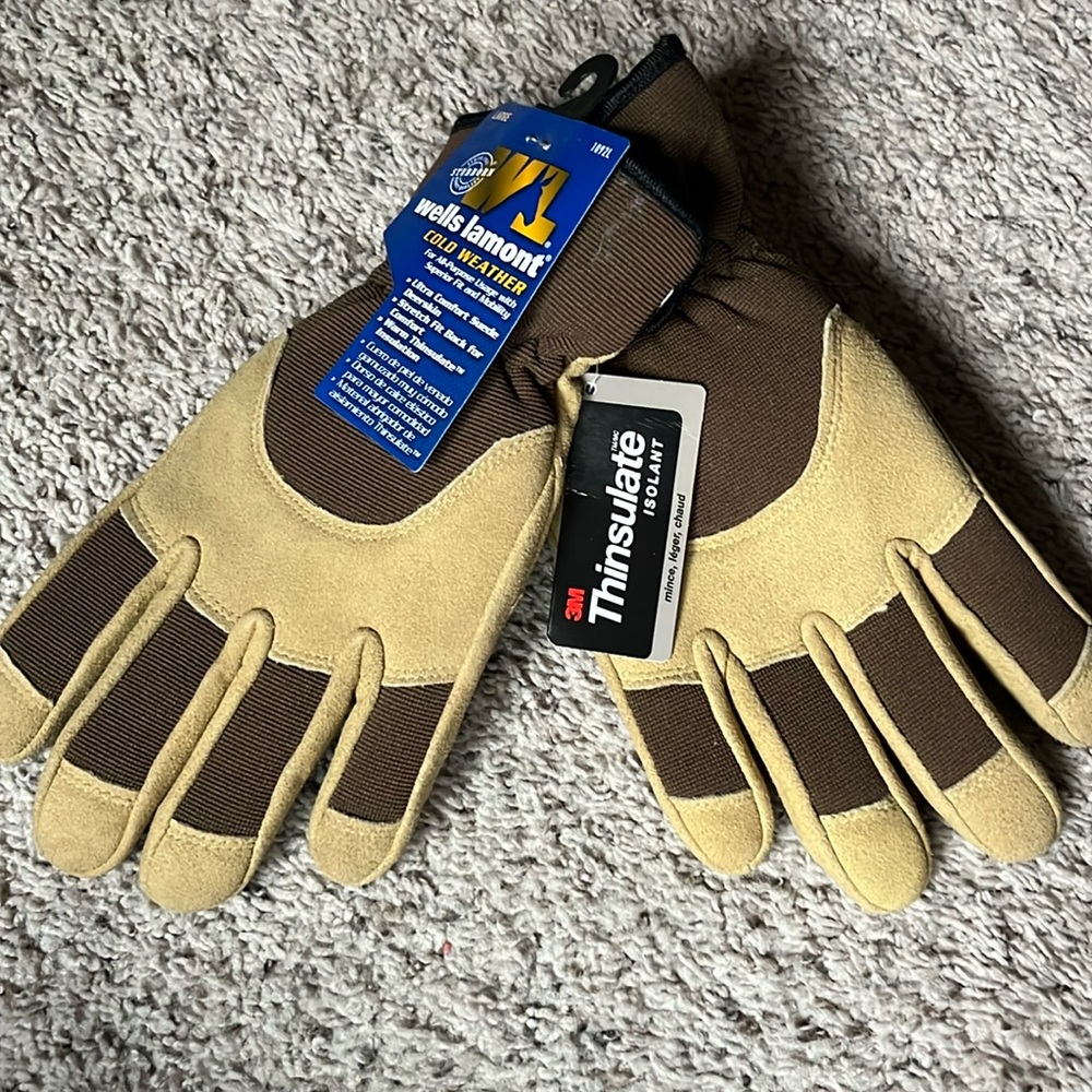 Wells Lamont Cold Weather Thinsulate Gloves
